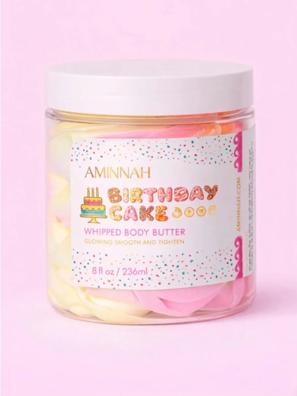 NWT aminnah birthday cake whipped body butter- retails $38.00 usd each